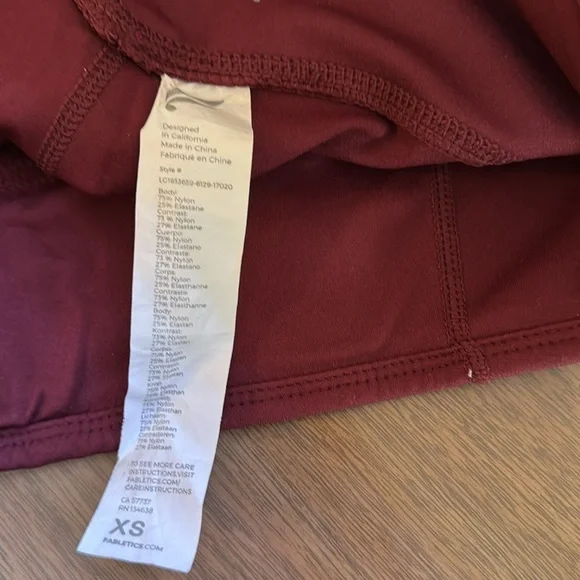 Fabletics Motion365 sz XS leggings - Picture 6 of 6